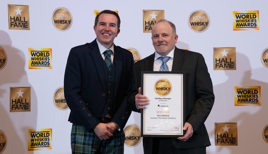 Proof 8 at the Icons of Whisky America awards