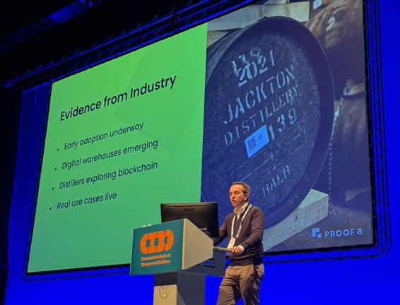 Proof 8 presenting at the IBD conference
